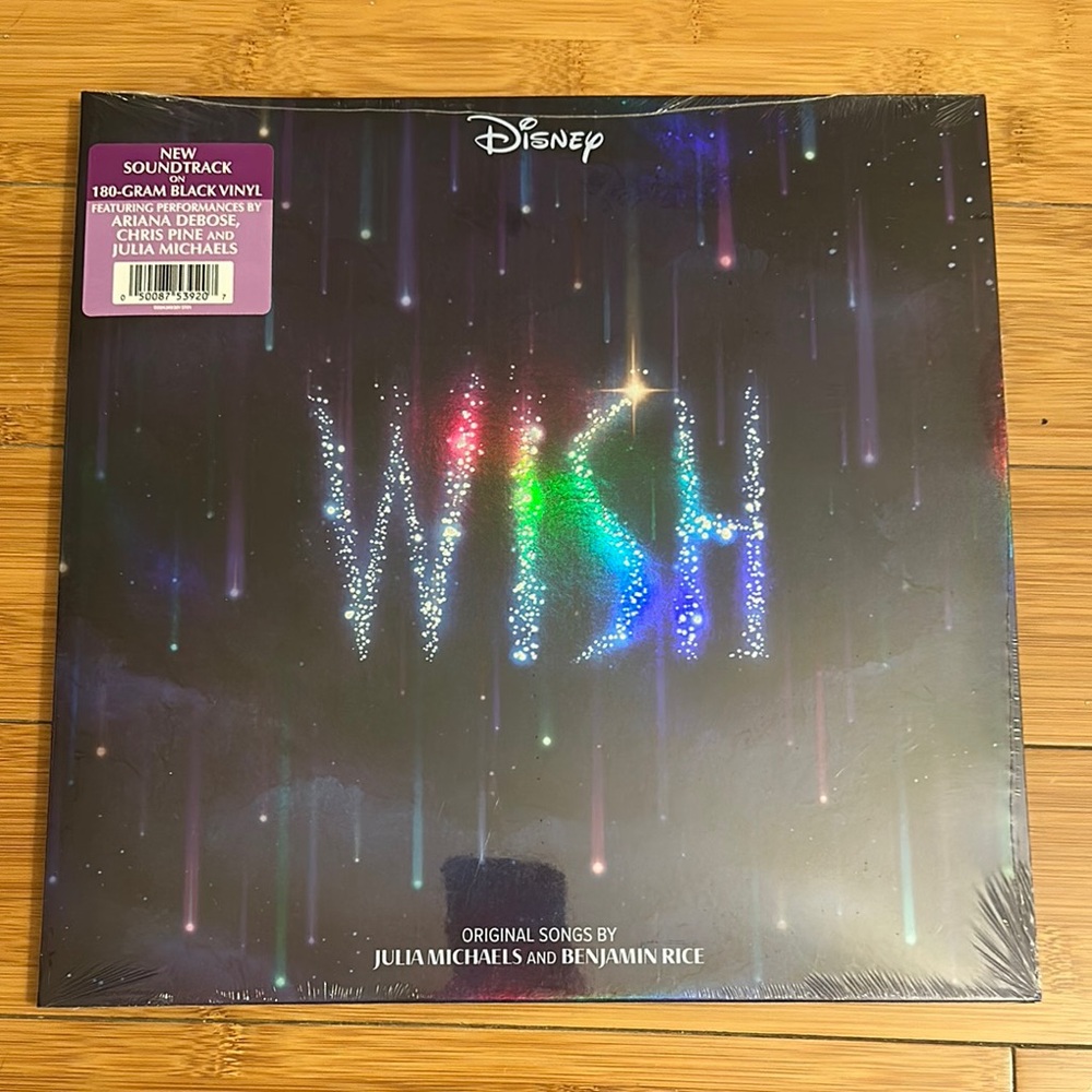 Disney Wish Black Vinyl Soundtrack